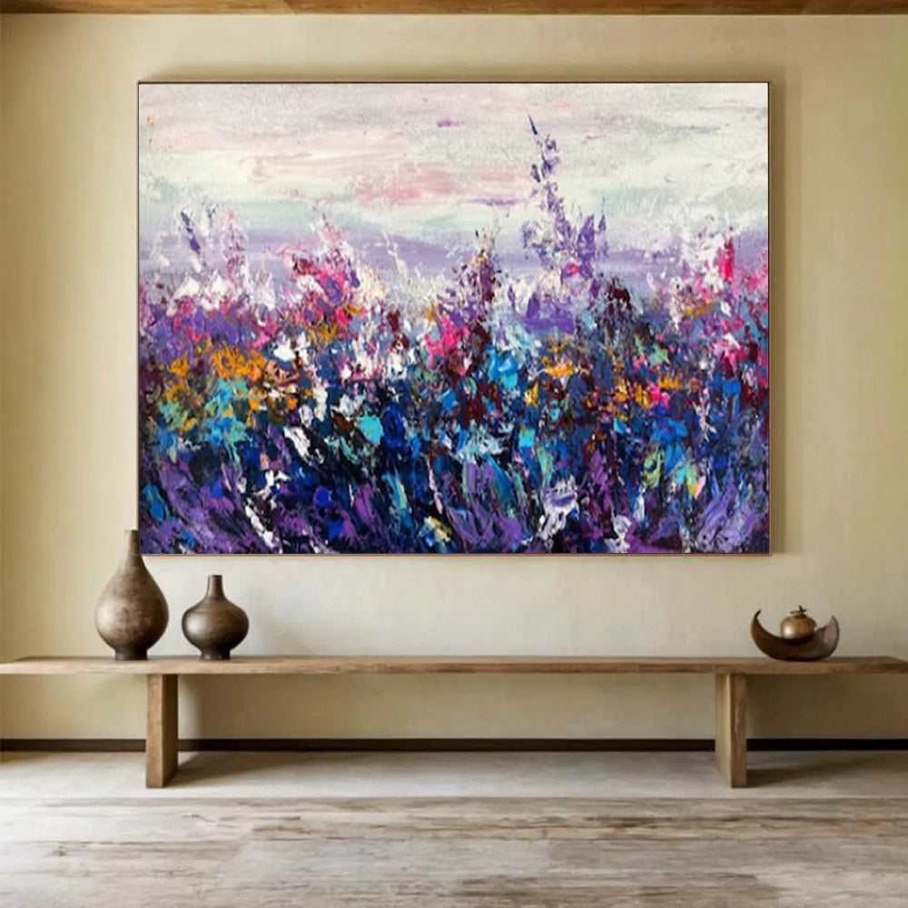 abstract field artwork